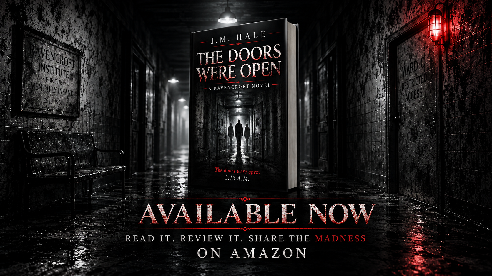 The Doors Were Open by J.M. Hale promotional artwork