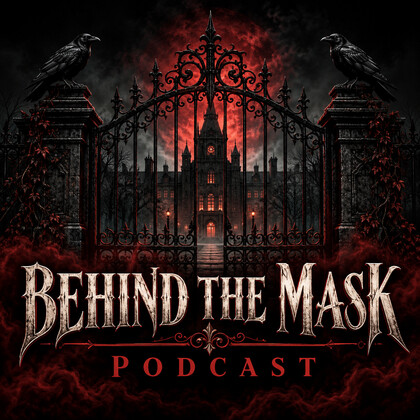 Behind the Mask Podcast logo