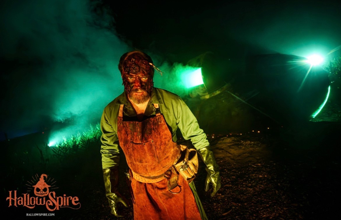 Dave Ferrier at a haunt event