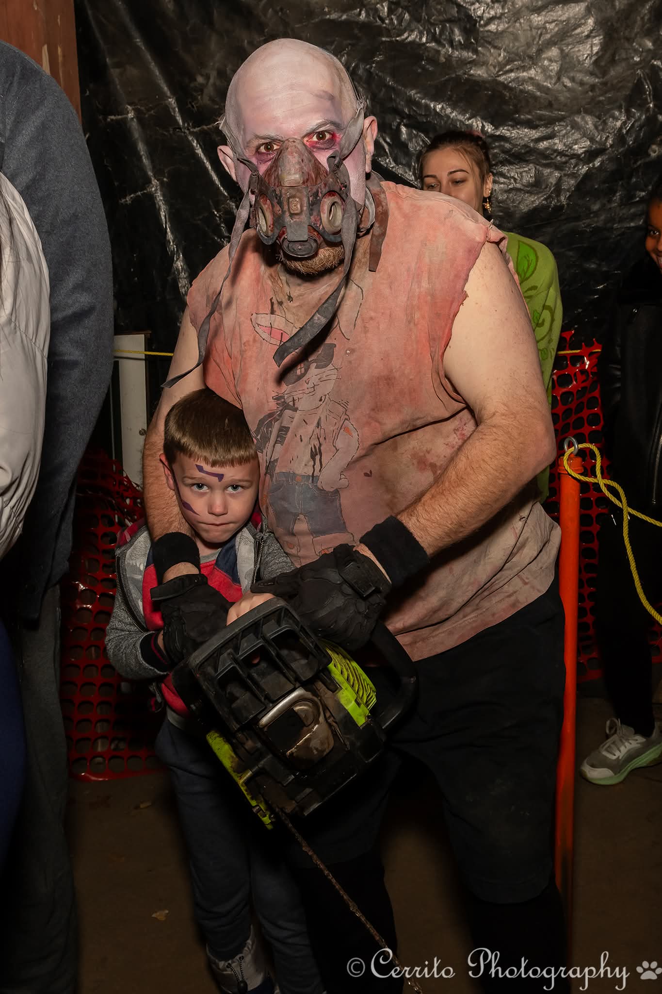 Ed McDonald at a haunt event