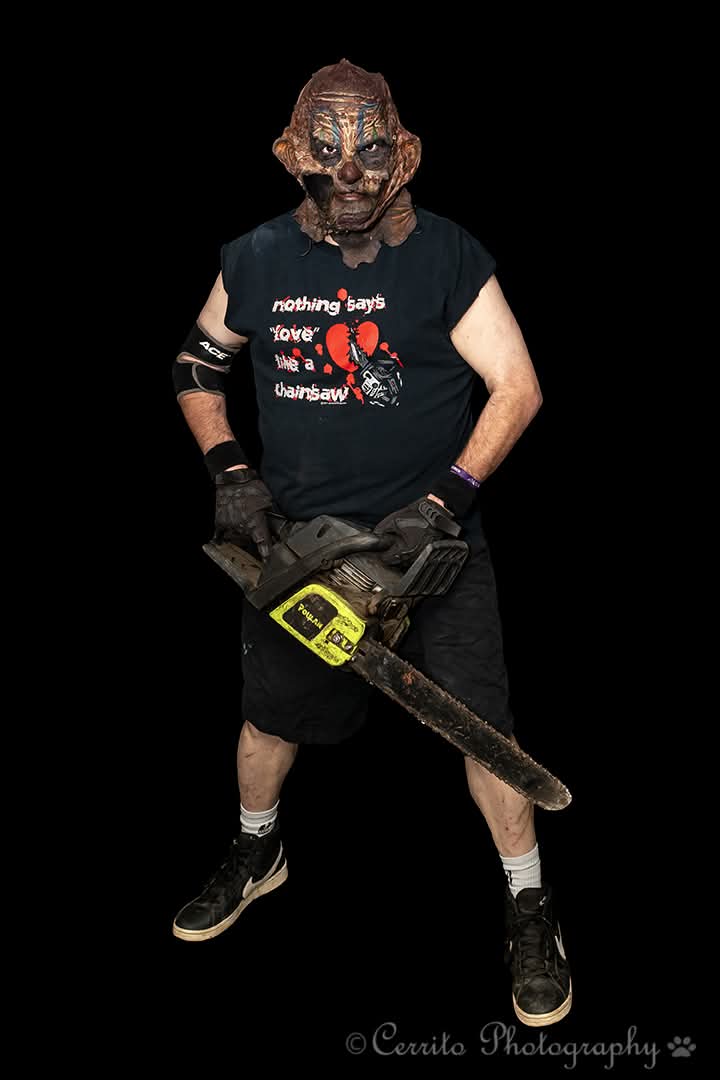 Ed McDonald in costume