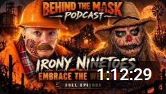 Official Behind the Mask episode thumbnail featuring Irony Ninetoes
