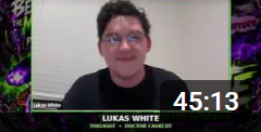 Official Behind the Mask episode thumbnail featuring Lukas White