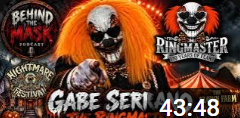 Official Behind the Mask episode thumbnail featuring The Ringmaster